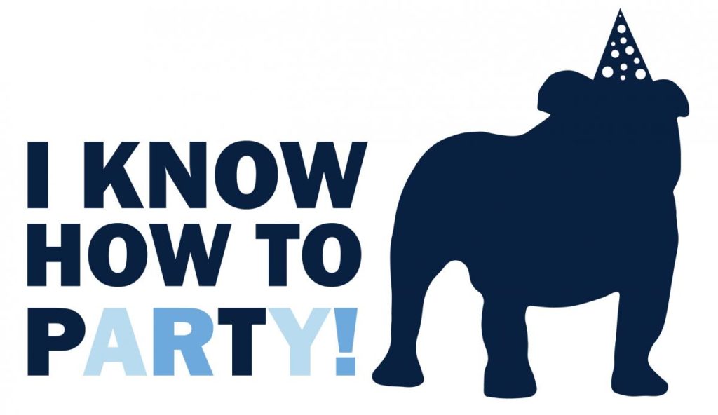 "I Know How to Party" Banner