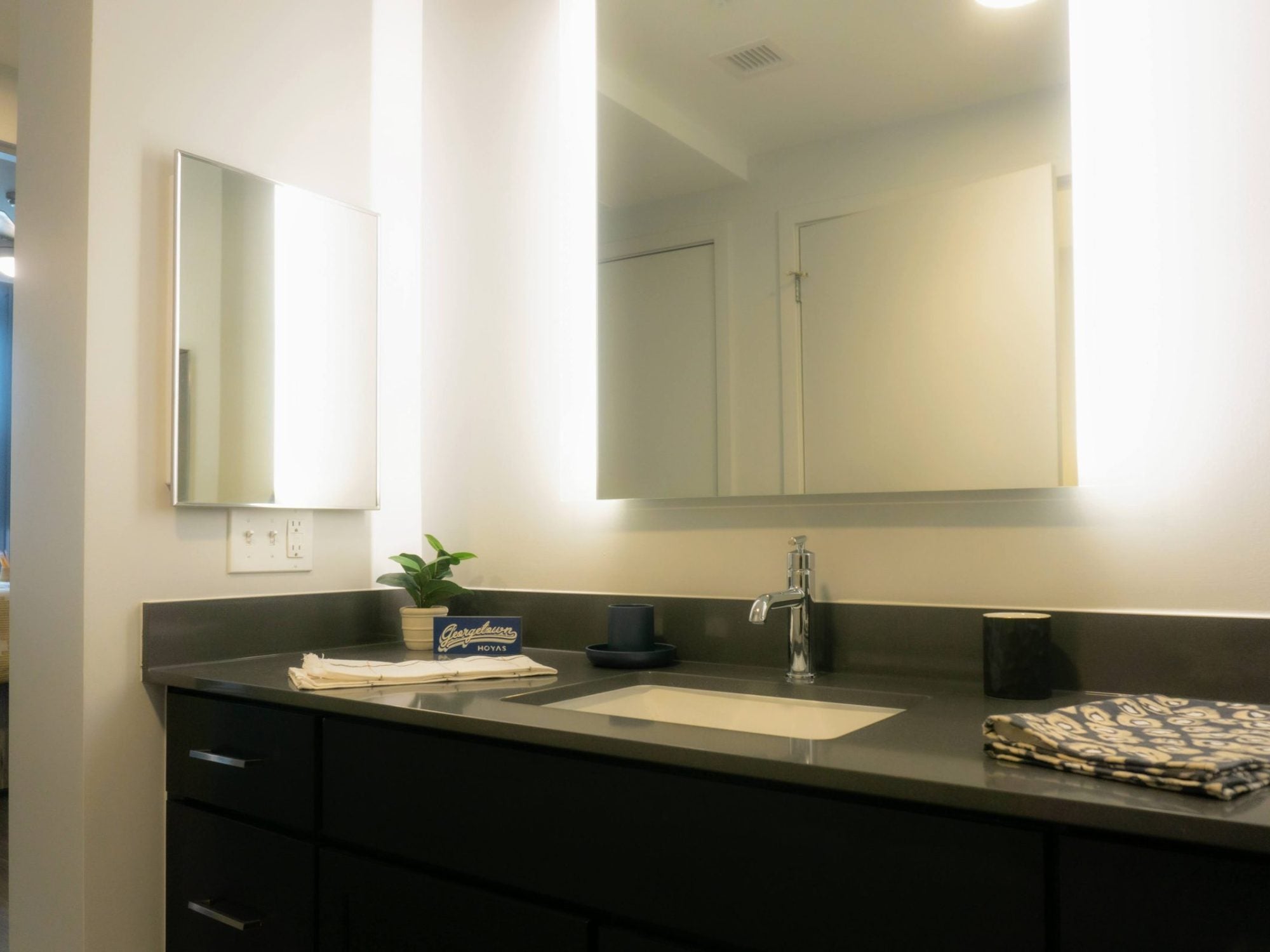apartment bathroom with sink