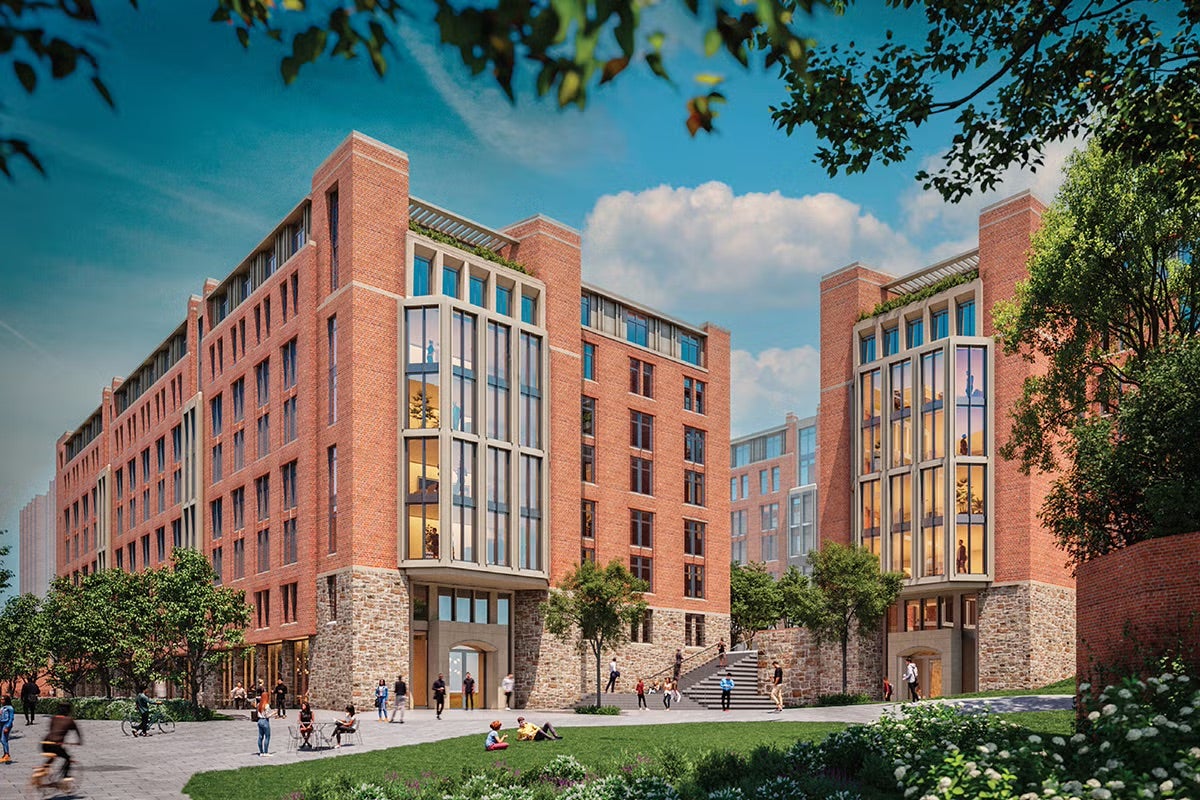 photo-real rendering of the new residential complex